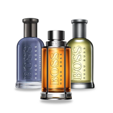 3 Perfume Set: BOSS THE SCENT, BOSS BOTTLED, BOSS BOTTLED INFINITE – 100ml each